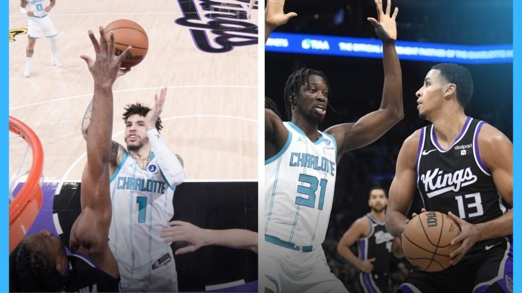 Charlotte Hornets vs Sacramento Kings Match Player Stats