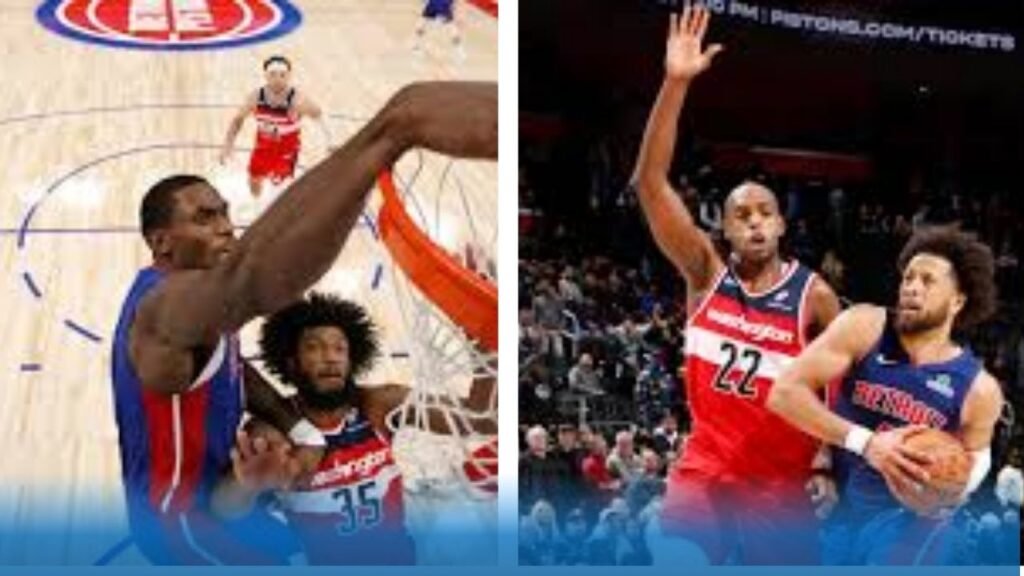 Detroit Pistons vs Washington Wizards Match Player Stats