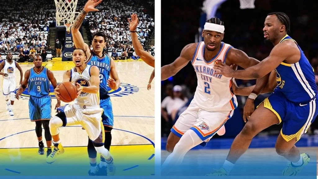 Oklahoma City Thunder vs Golden State Warriors Match Player Stats