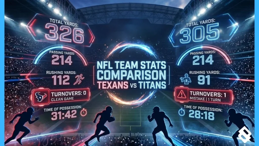 Texans vs Tennessee Titans Match Player Stats