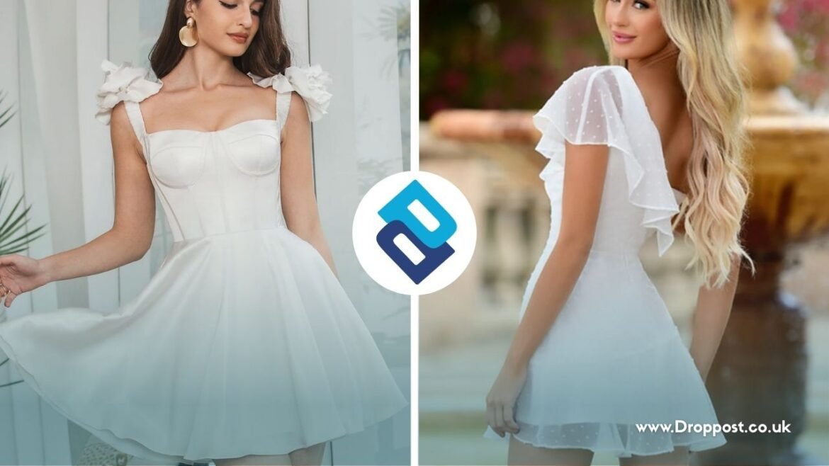 Graduation Dress White