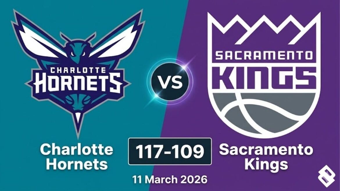 Charlotte Hornets vs Sacramento Kings Match Player Stats