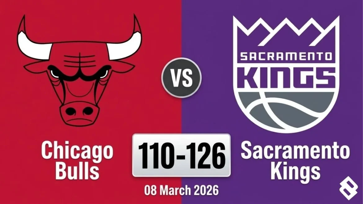 Chicago Bulls vs Sacramento Kings Match Player Stats