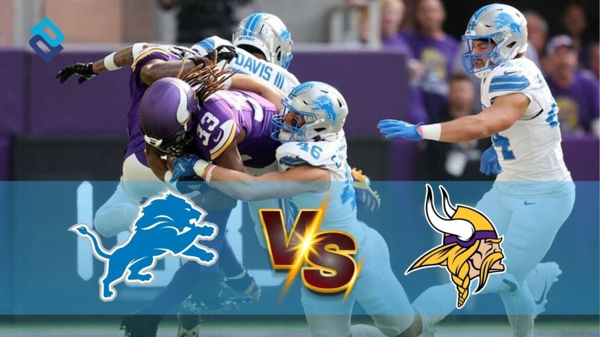 Detroit Lions vs Minnesota Vikings Match Player Stats