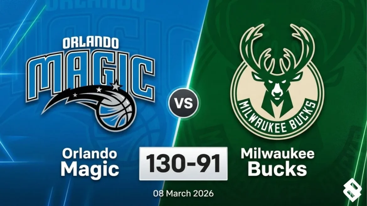 Orlando Magic vs Milwaukee Bucks Match Player Stats