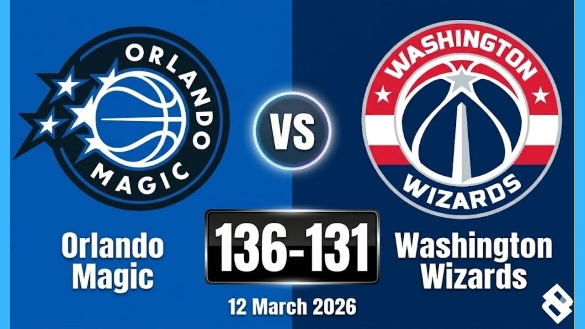 Orlando Magic vs Washington Wizards Match Player Stats