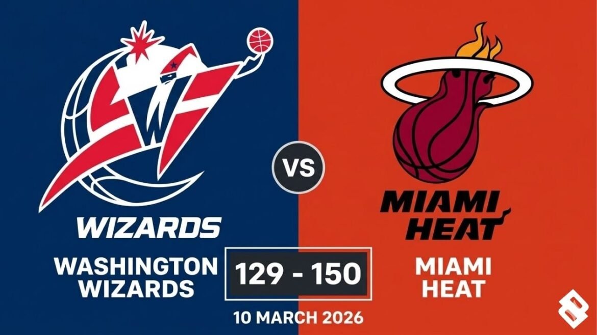 Washington Wizards vs Miami Heat Match Player Stats